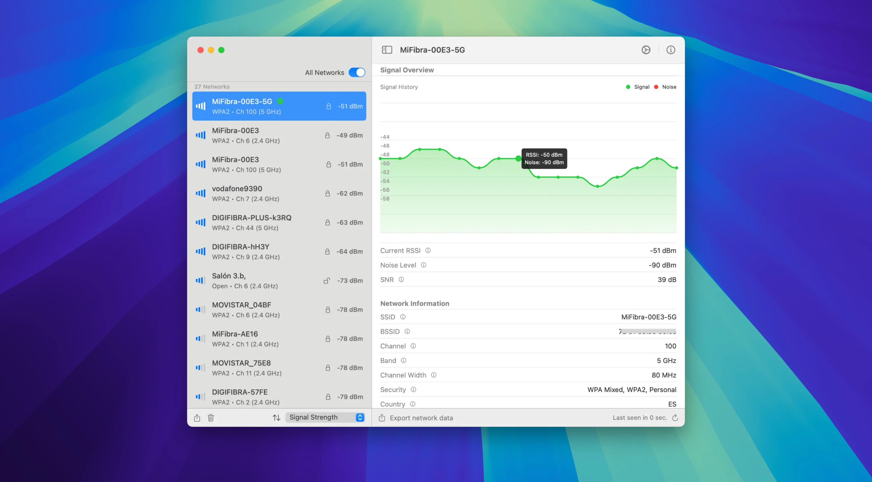 WiFiRadar Pro screenshot 2